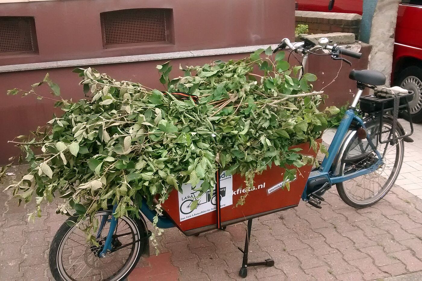 Grünschnittentsorgung mit LaRa