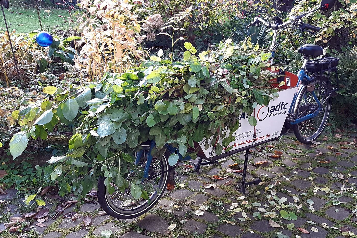 Grünschnittentsorgung mit LaRa