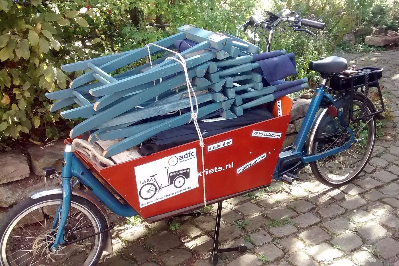 Ausflug mit Klappmobilar