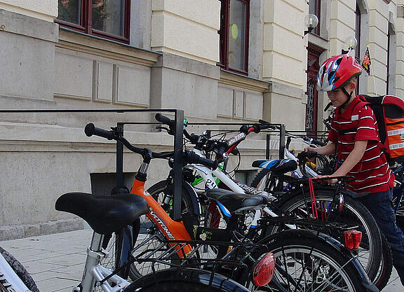 Schulweg per Fahrrad