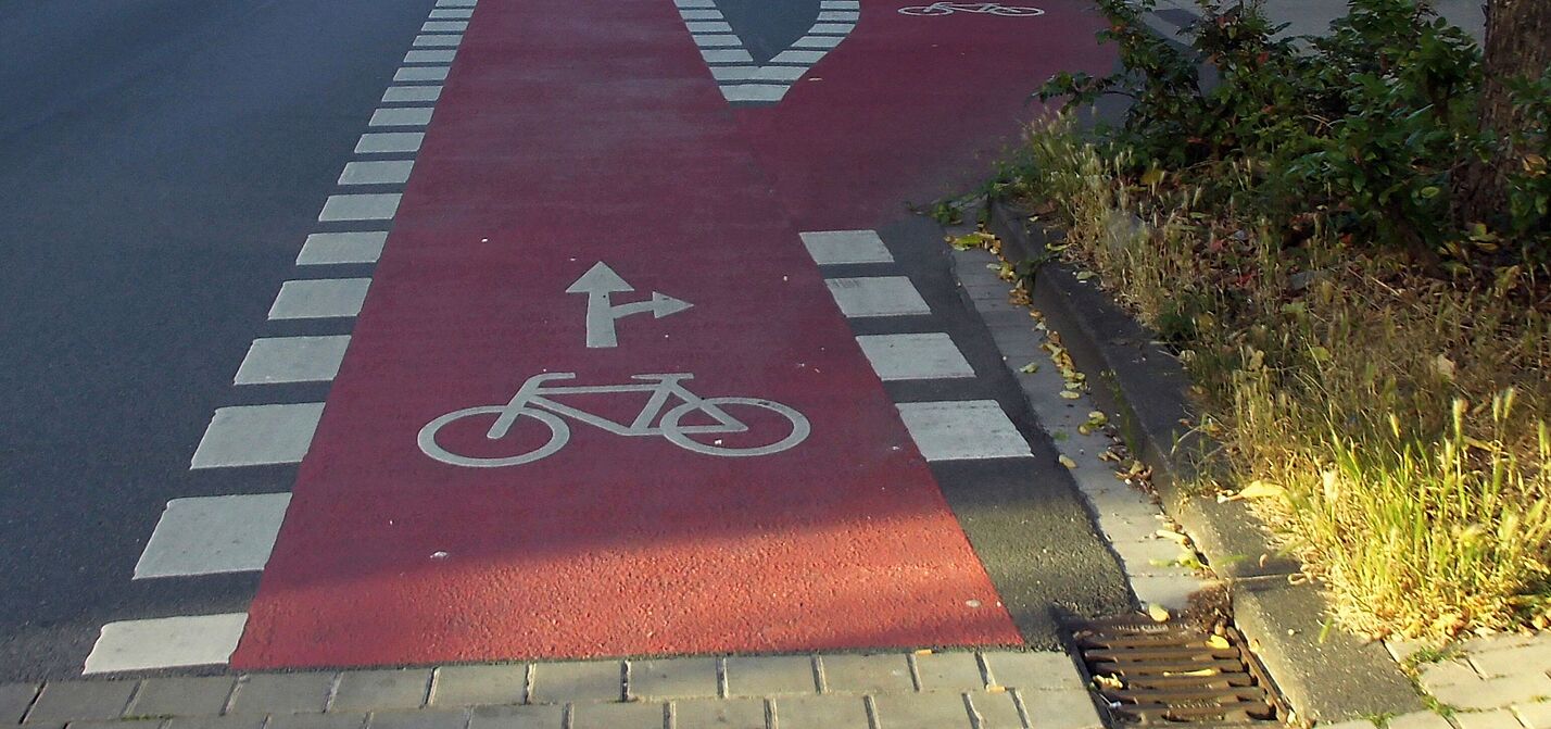 Fahrstreifenmarkierung