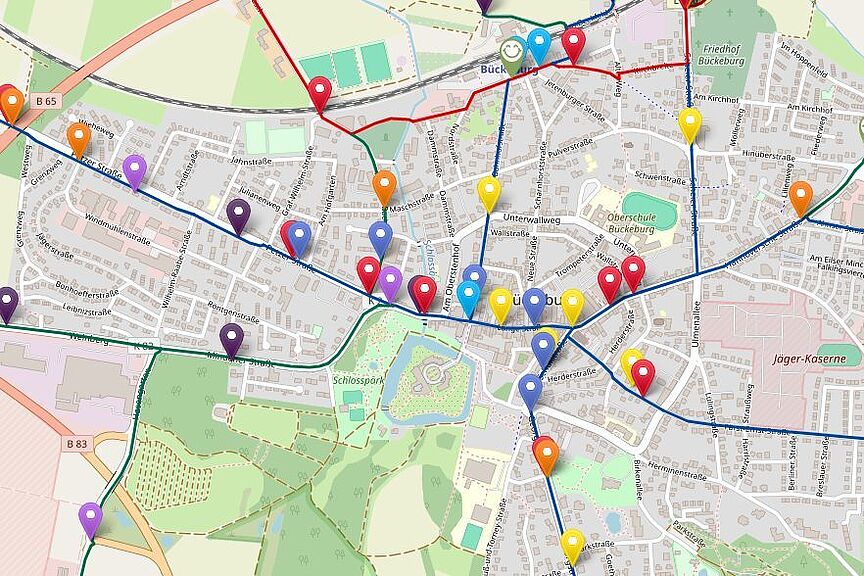 Kartenausschnitt Öffentlichkeitsbeteiligung Kartenausschnitt Öffentlichkeitsbeteiligung
