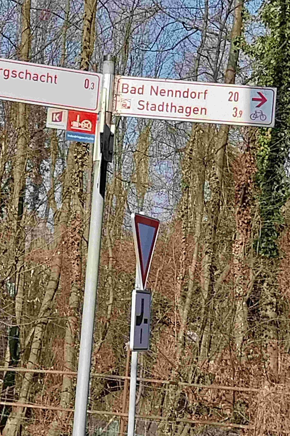 Radwegweisung