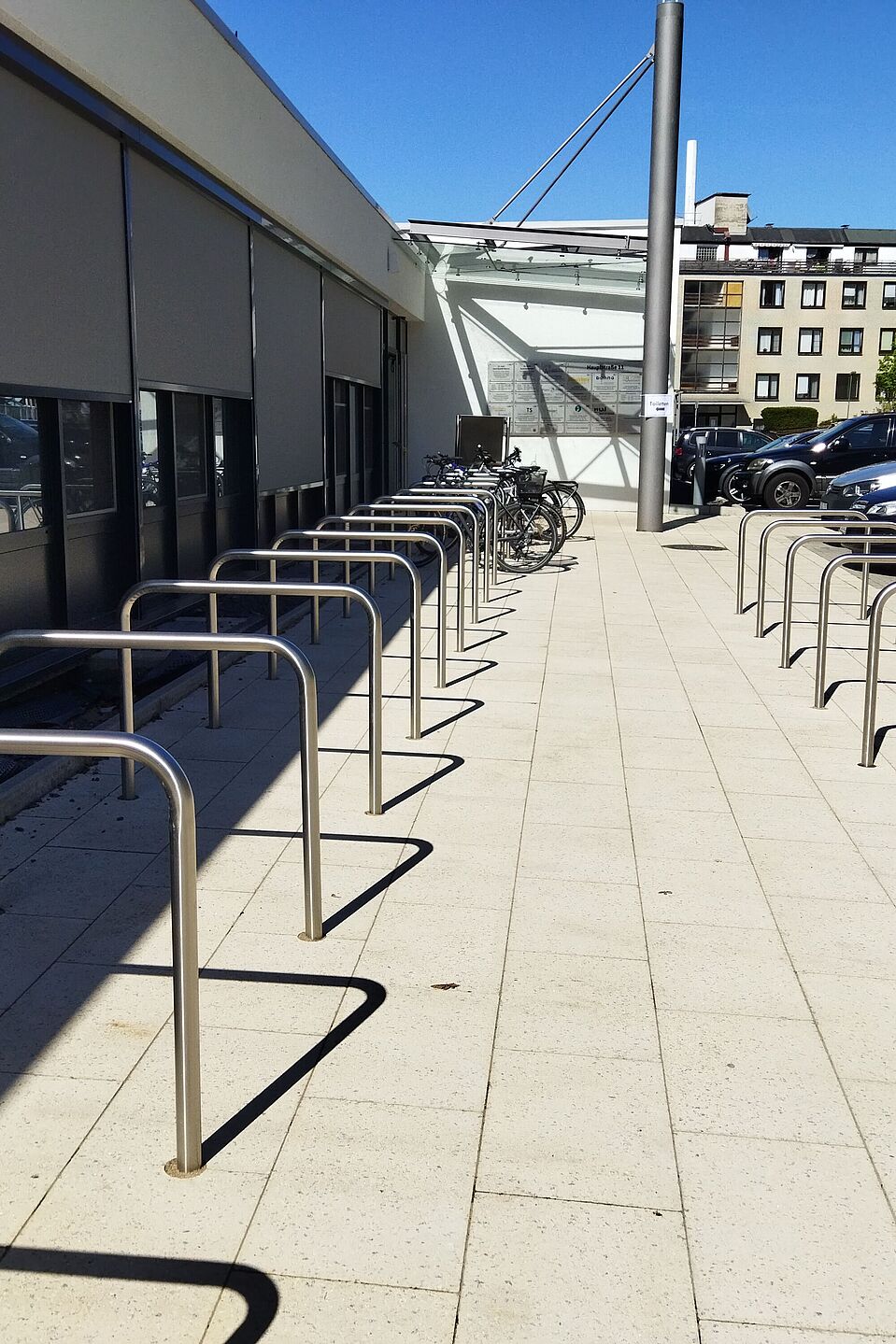 Abstellanlage Kurhaus Rückseite Astellanlage Kurhaus Bad Nenndorf