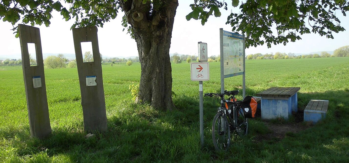 Rastplatz Weserradweg