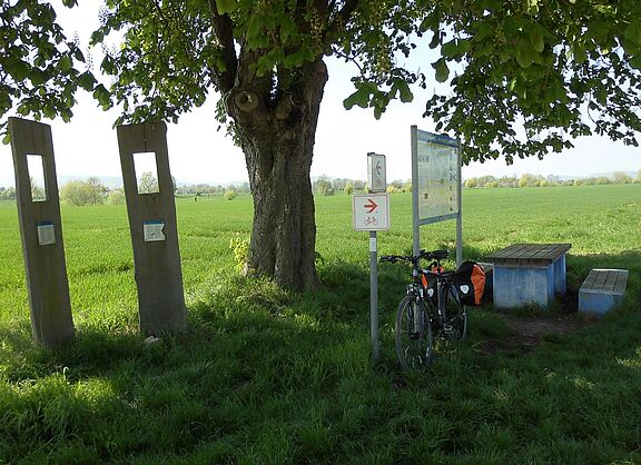 Rastplatz Weserradweg